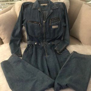 REPAIR JEANS DENIM JUMPSUIT